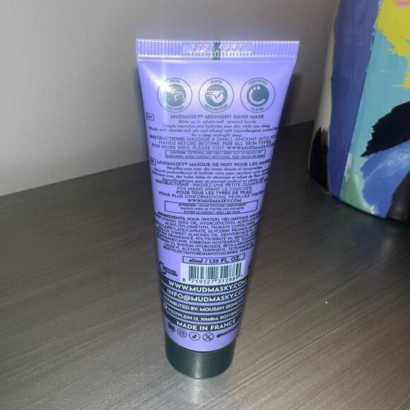 NEW MUDMASKY Midnight Hand Mask 40 ml - Picture 2 of 3